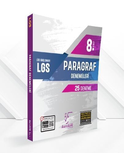 Karekök 8.Sınıf LGS Paragraf Deneme - 25 Paragraf Denemesi