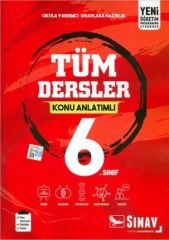 Sınav 6.Sınıf Tüm Dersler Konu Anlatımlı