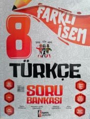 İsem Farklı İsem 8.Sınıf LGS Yeni Türkçe Soru Bankası