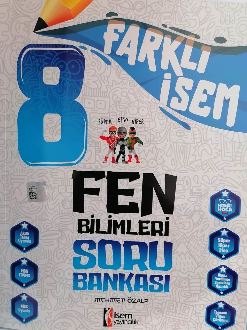 İsem Farklı İsem 8.Sınıf LGS Yeni Fen Bilimleri Soru Bankası