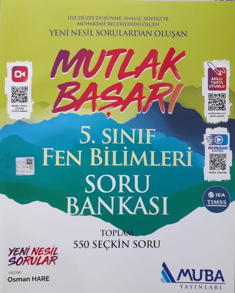 MUBA Mutlak Başarı 5.Sınıf Fen Bilimleri Soru Bankası