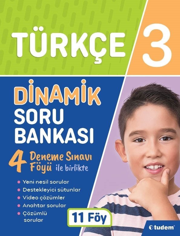 Tudem 3.Sınıf Türkçe Dinamik Soru Bankası