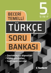 Tudem 5.Sınıf Beceri Temelli Türkçe Soru Bankası
