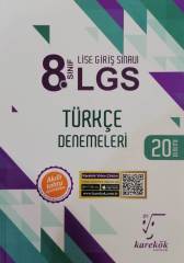 Karekök 8.Sınıf LGS Türkçe 20 Deneme