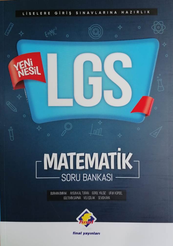 Final Yayınların 8.Sınıf LGS Matematik Yeni Nesil Soru Bankası