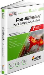 Aydın 8.Sınıf LGS Fen Bilimleri Ders İşleyiş Modülleri (7 Modül Kitapçık)