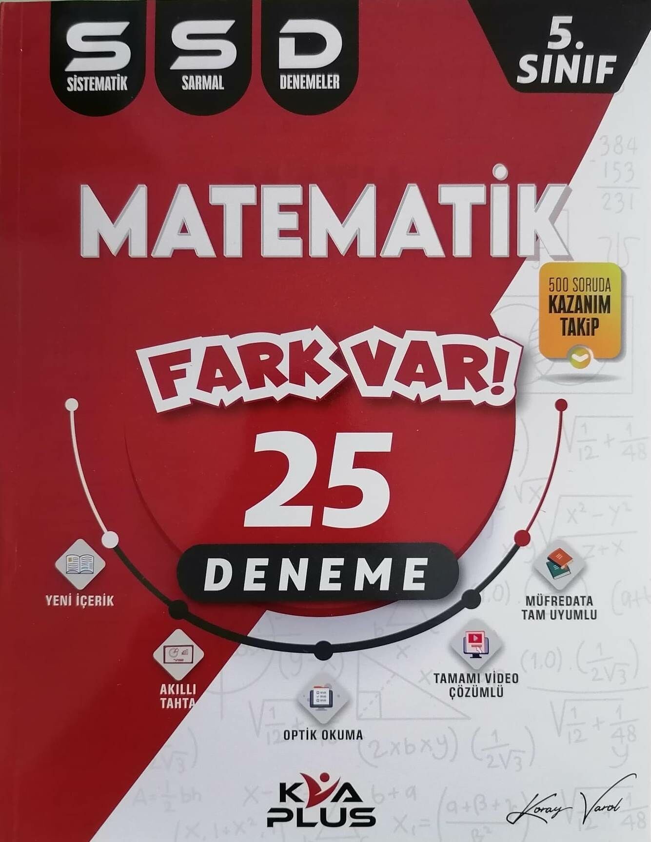 KVA Plus 5.Sınıf Matematik SSD Sistematik Sarmal Deneme -kva1