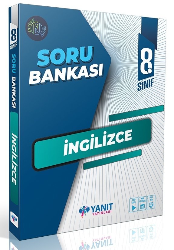 Yanıt Yayınları 8.Sınıf LGS İngilizce Soru Bankası