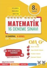 Nartest 8.Sınıf Yeni Sarı Beyaz Omage Gold Matematik 16 Deneme Sınavı