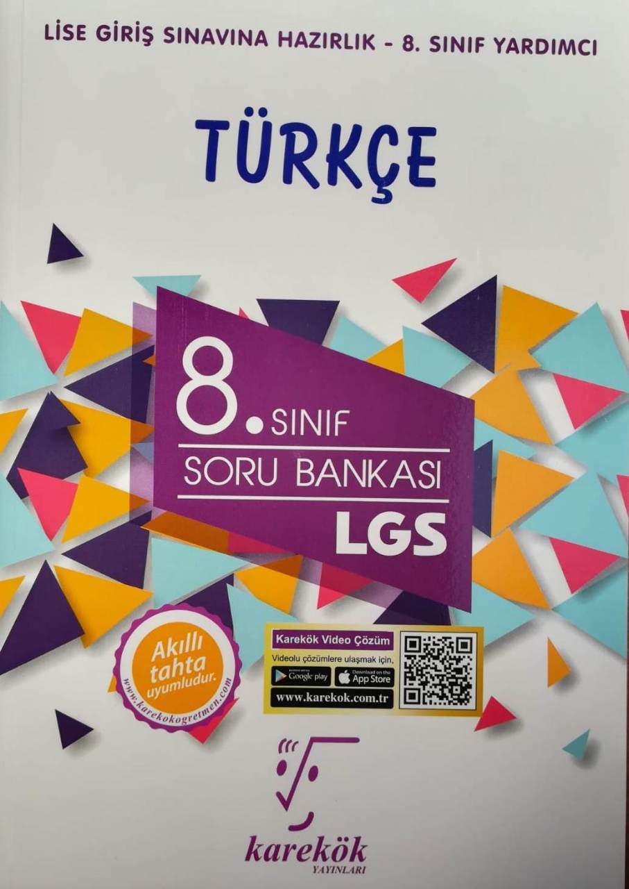 Karekök 8.Sınıf LGS Türkçe Soru Bankası