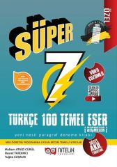 Nitelik 7.Sınıf Süper B ( Başarı) Türkçe 100 Temel Eser
