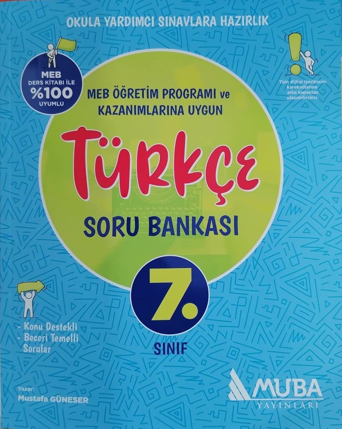 Muba 7.Sınıf Yeni Türkçe Soru Bankası  Mavi Seri 