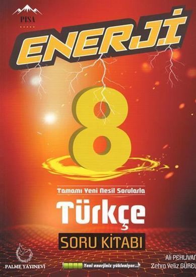 Palme 8.Sınıf LGS Enerji Türkçe Soru Kitabı 