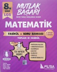 MUBA Yayınları 8.Sınıf LGS YENİ Matematik Fasiküller + Soru Bankası