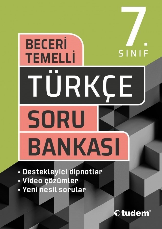 Tudem 7.Sınıf Türkçe Beceri Temelli Soru Bankası