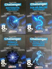 Kafa Dengi 8.Sınıf LGS Challenger 4'lü Soru Bankası Seti
