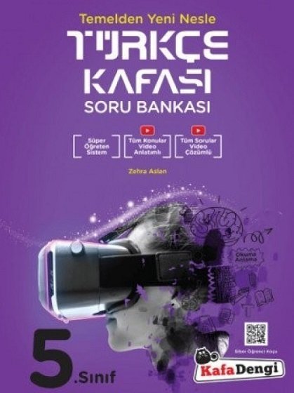 KAFA DENGİ YAYINLARI 5. SINIF TÜRKÇE KAFASI TÜMÜ VİDEO ÇÖZÜMLÜ SORU BANKASI