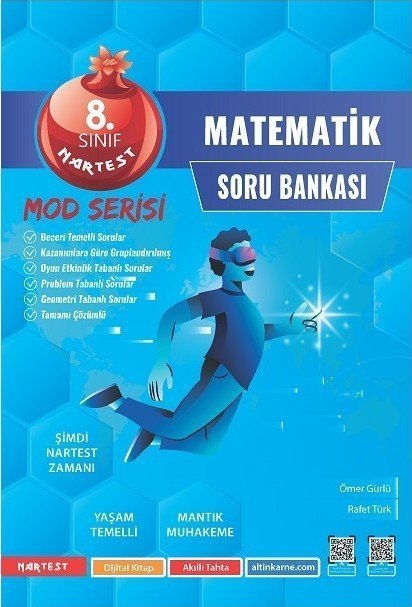 Nartest 8.Sınıf LGS Mod Matematik Soru Bankası