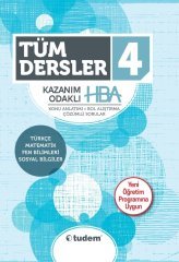 Tudem 4.Sınıf Tüm Dersler HBA 