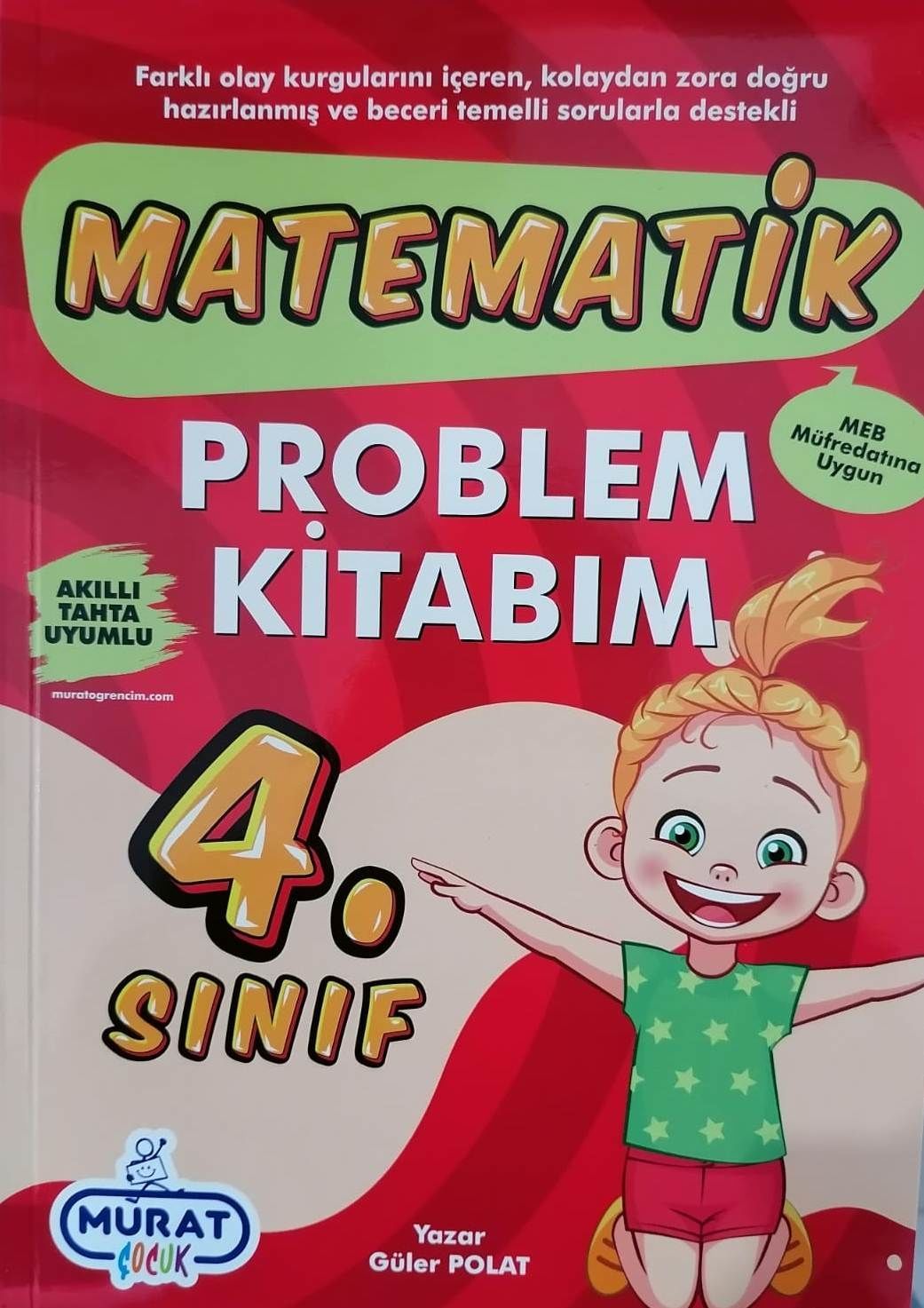 Murat Çocuk 4.Sınıf Matematik Problem Kitabım - 4.Sınıf Problem