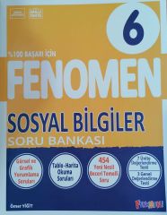 Fenomen 6.Sınıf Yeni Sosyal Bilgiler  Soru Bankası - Gama Fenomen