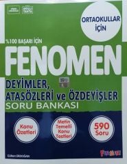 Fenomen 8.Sınıf LGS Yeni Baskı Deyimler Atasözleri ve Özdeyişler Soru Bankası