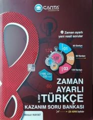 Çanta 8.Sınıf LGS Türkçe Zaman Ayarlı Kazanım Soru Bankası