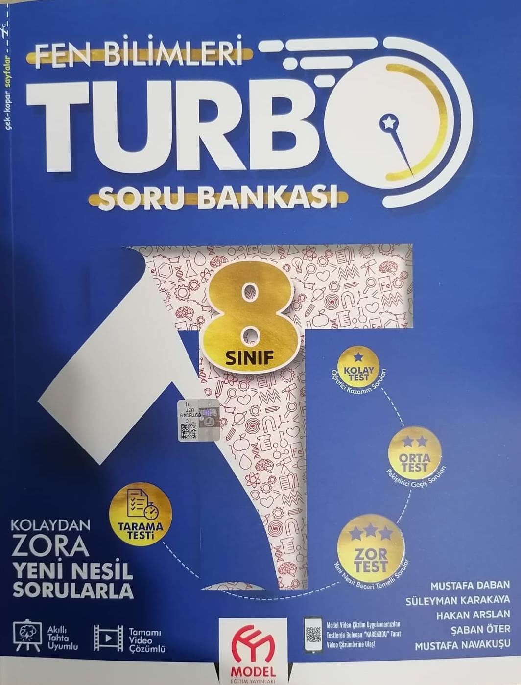 Model 8.Sınıf LGS Turbo Fen Bilimleri Soru Bankası