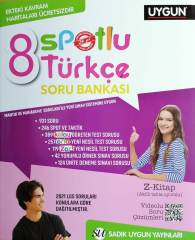 Sadık Uygun 8.Sınıf LGS - YENİ - Spotlu Türkçe Soru Bankası