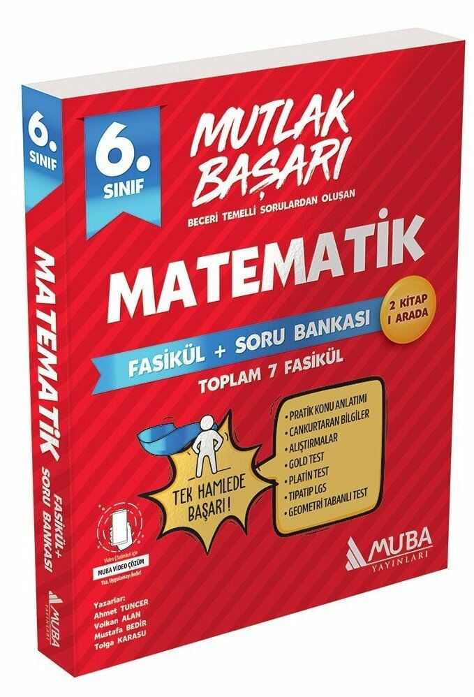 MUBA Yayınları 6.Sınıf Güncel Matematik Fasiküller + Soru Bankası