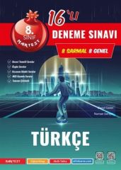 Nartest 8.Sınıf LGS Yeni Koyu Kapak Türkçe 16'lı Deneme
