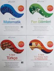 Bilfen 8.Sınıf LGS FÖY 4'lü Konu Anlatımlı Set