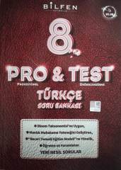 Bilfen 8.Sınıf LGS Pro&Test Türkçe Yeni Nesil Soru Bankası