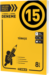 Hız 8.Sınıf LGS Türkçe 15'li Deneme