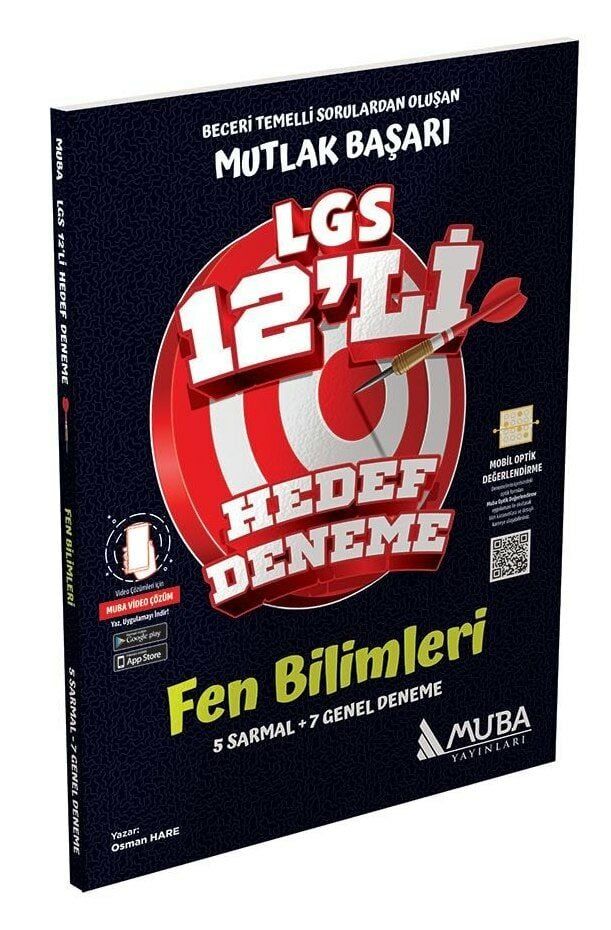 Muba 8.Sınıf LGS Fen Bilimleri 12'li Hedef Deneme