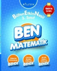 Bilfen Yayınları 3.Sınıf BEN Matematik Etkin Nesil Öğrenci Kitabı