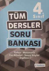 Tudem 4.Sınıf Yeni Basım Tüm Dersler Soru Bankası