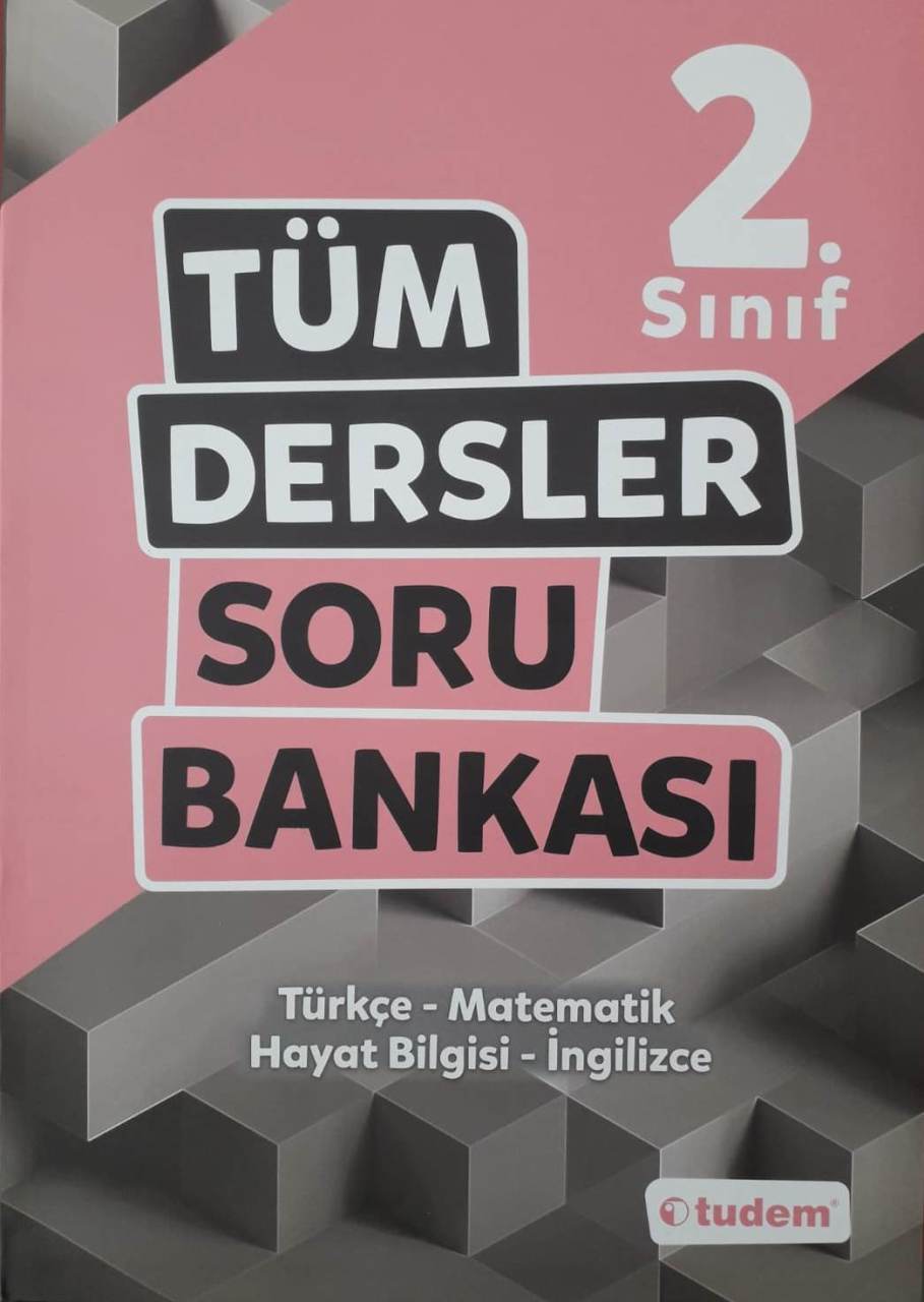 Tudem 2.Sınıf Yeni Basım Tüm Dersler Soru Bankası