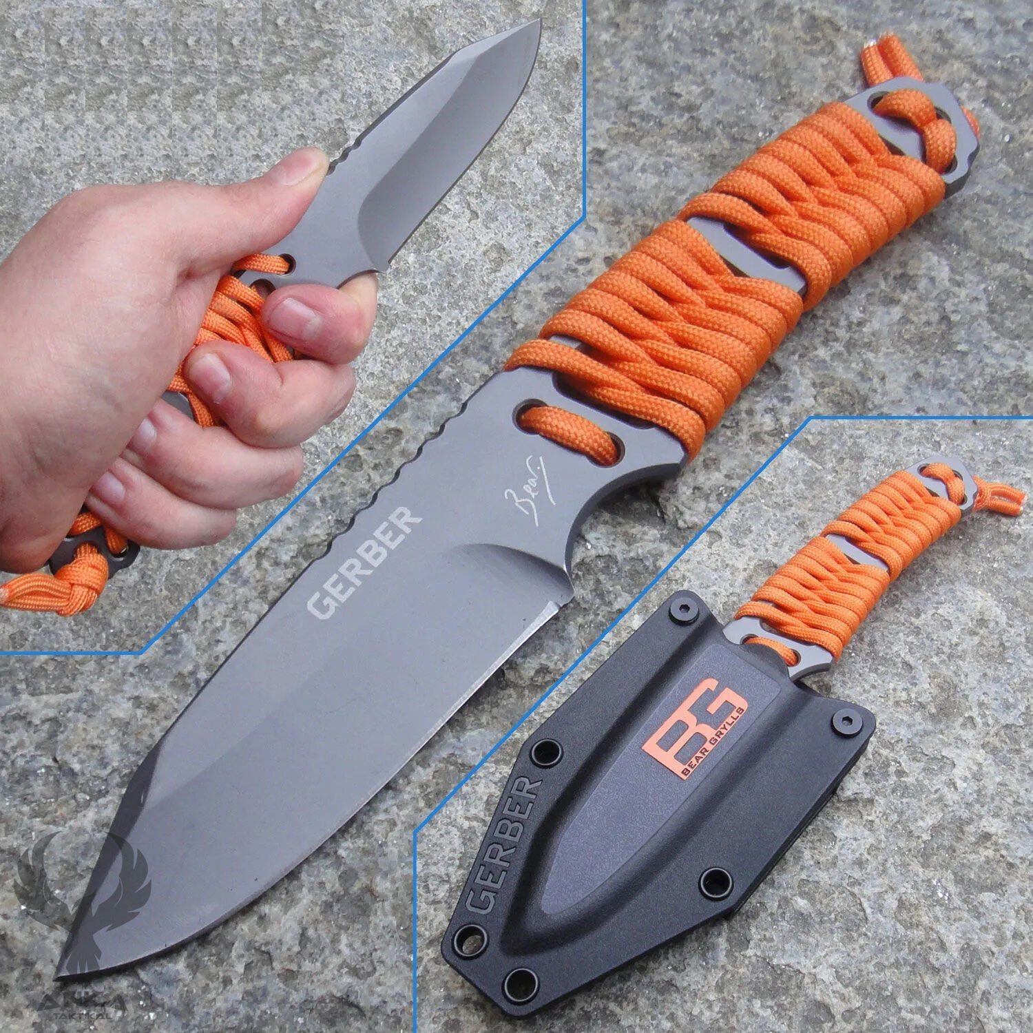 Gerber Bear Grylls Paracord Bıçak Klon