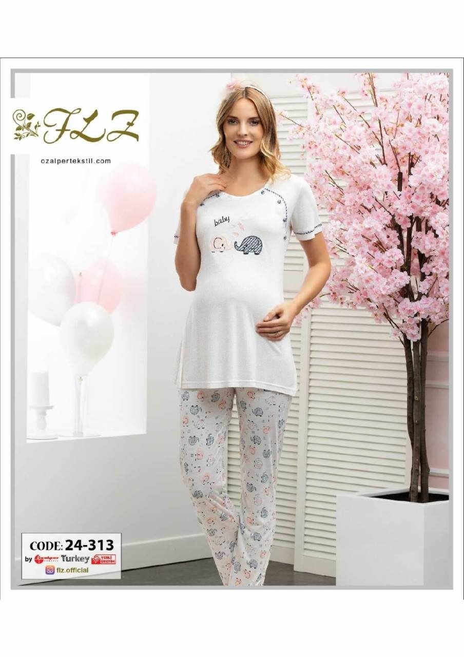 Flz 24-313 Lohusa Bayan Pijama Takımı