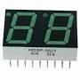 2-Digit Ortak Anot Yeşil Led Display (HDSP-5621)