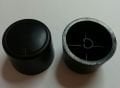 Pot Düğmesi Gövde Siyah (Çap:30 mm H:25mm)