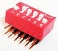 6 lı Dip Switch (Apem DA-06) (90 Derece)