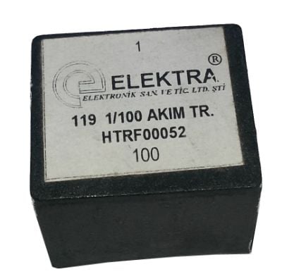 1/100 Akım Trafosu (HTRF00052)ELEKTRA (uzunluk 23mm Genişlik 20mm Yülseklik 18mm)