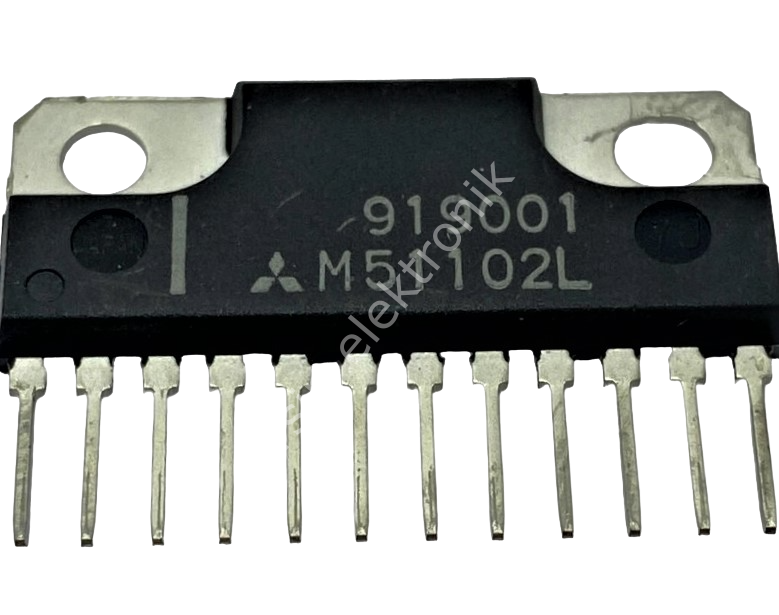 M51102 Dual Power Audio Amplifier, 2x5.5W (Fü)