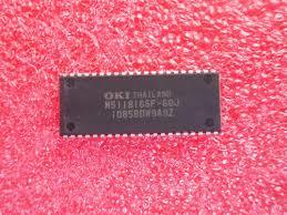 M5118165F-60J 1,048,576-Word × 16-Bit DYNAMIC RAM : FAST PAGE MODE TYPE WITH EDO (sem)