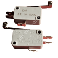 KW7 Micro Switch  (KW-7) (Siviç) 27mm Makaralı Palet  (3A-250V  LEMO)  (Orjinal)