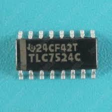 TLC7524C 8-BIT MULTIPLYING DIGITAL-TO-ANALOG CONVERTER (sem)