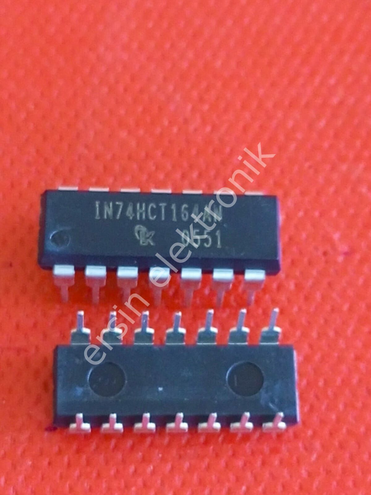 74HCT164 (IN74HCT164N)  8-bit serial-in, parallel-out shift register