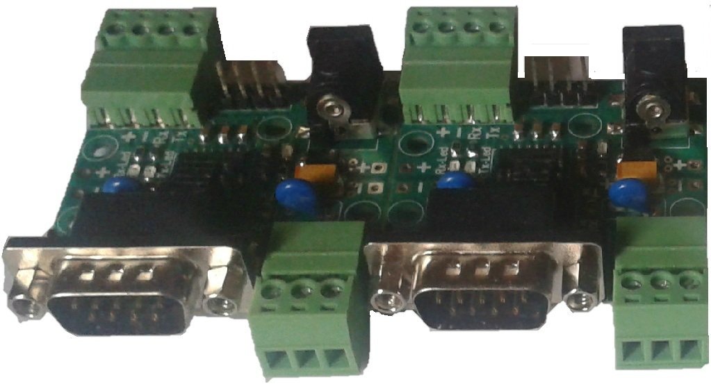 2'li RS232 TTL Dönüştürücü (5V, Erkek-DB9) / TR25M